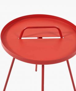 Pacific Lifestyle Red Metal Rio Table
