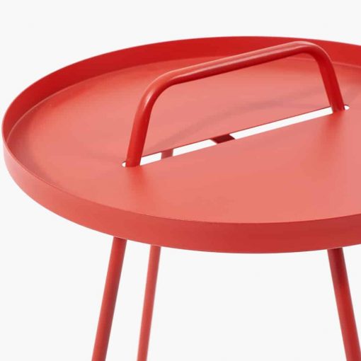 Pacific Lifestyle Red Metal Rio Table