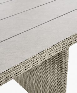 Pacific Lifestyle Stone Grey Bermuda Cube Set with Ceramic Top
