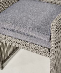 Pacific Lifestyle Stone Grey Bermuda Cube Set with Ceramic Top