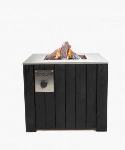 Alternative view of Pacific Lifestyle Cosicube 70 Black Fire Pit