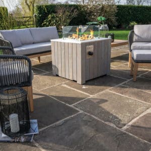 Pacific Lifestyle Cosicube 70 Grey Wash Fire Pit