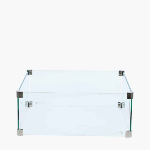 Pacific Lifestyle Cosiglass Set Square Fire Pit Large