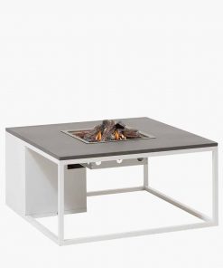 Pacific Lifestyle Cosiloft 100 White and Grey Fire Pit Table