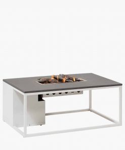 Pacific Lifestyle Cosiloft 120 White and Grey Fire Pit Table