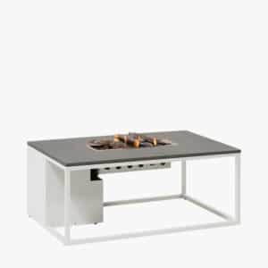 Pacific Lifestyle Cosiloft 120 White and Grey Fire Pit Table