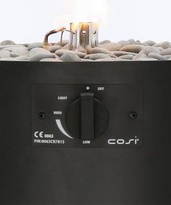 Pacific Lifestyle Cosiscoop Pillar Black Lantern