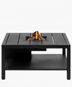 Pacific Lifestyle Cosiflow 100 Square Anthracite Fire Pit Table