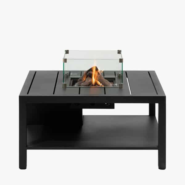 Pacific Lifestyle Cosiflow 100 Square Anthracite Fire Pit Table