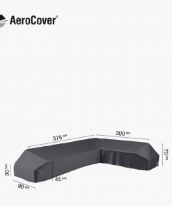 Pacific Lifestyle Platform Aerocover Left Hand 375x300x90xH30/45/70cm high