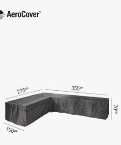 Pacific Lifestyle Lounge Set Aerocover Right Hand L-Shape 355 x 275 x 100 x 70