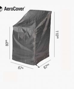 Pacific Lifestyle Stackable Chair Aerocover 67 x 67 x 80/110
