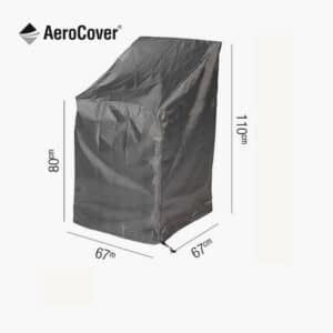 Pacific Lifestyle Stackable Chair Aerocover 67 x 67 x 80/110