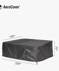 Pacific Lifestyle Lounge Bench Aerocover 250 x 100 x 70cm high