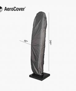 Pacific Lifestyle Free Arm Parasol Aerocover 240 x 68cm