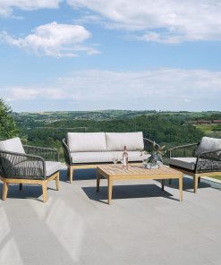 Pacific Lifestyle Honolulu Lounge Set Grey