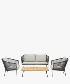 Pacific Lifestyle Reims Lounge Set Grey