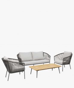 Pacific Lifestyle Reims Lounge Set Grey