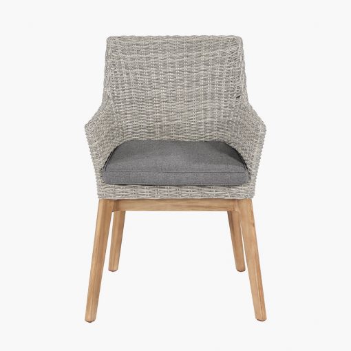 Pacific Lifestyle Larissa Dining Set Light Kubu Grey