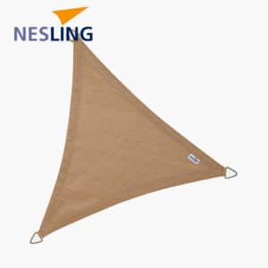 Pacific Lifestyle 3.6m Triangle Shade Sail Sand