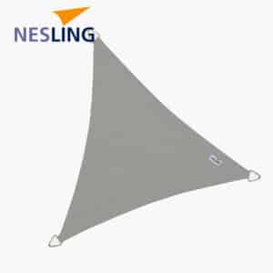 Pacific Lifestyle 4m Triangle Waterproof Shade Sail Grey