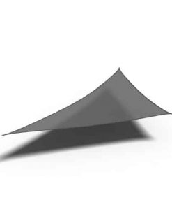 Pacific Lifestyle 4m 90 Degree Triangle Shade Sail Grey