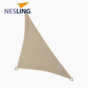 Pacific Lifestyle 4m 90 Degree Triangle Shade Sail Off-White