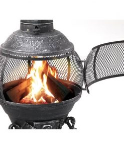 Tepro Jacksonville Cast Iron Outdoor Fireplace