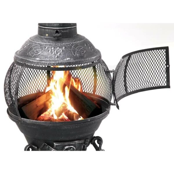Tepro Jacksonville Cast Iron Outdoor Fireplace