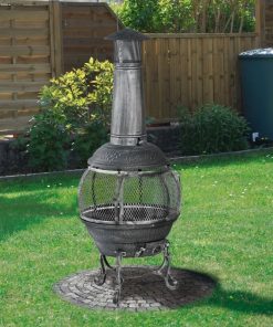 Tepro Jacksonville Cast Iron Outdoor Fireplace