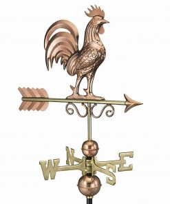 Espira Bantam Rooster Farmhouse Copper Weathervane