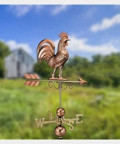 Espira Bantam Rooster Farmhouse Copper Weathervane