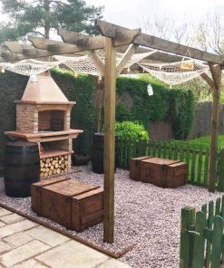 Callow Huge Mediterrani Stone Masonry BBQ - Charcoal BBQ