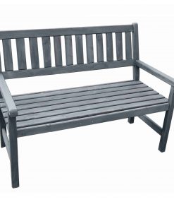 Promex Grey Johanna 2-Seater Garden Bench