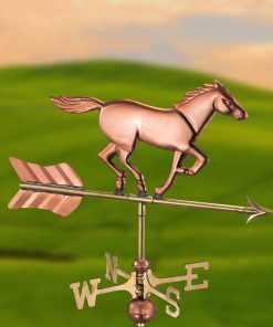 Espira Horse Cottage Copper Weathervane
