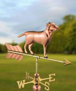 Espira Labrador Cottage Copper Weathervane