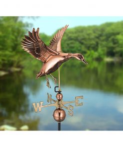 Espira Landing Duck Farmhouse Copper Weathervane