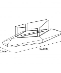 TecnoAir Boston Bioethanol Eco Table Fireplace