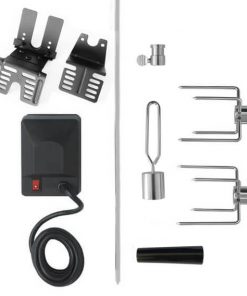 Callow Electric Universal BBQ Rotisserie Kit - 240 volt