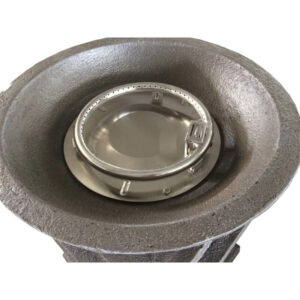 Callow Premium Slate Effect Gas Fire Pit and Fire Bowl