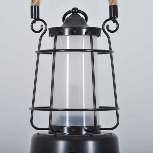 WildLand 12W Portable Rechargeable LED Lantern with Hemp Rope Handle