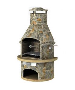 Callow Rondo Light Slate Masonry Charcoal BBQ