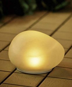 Callow Large Solar LED Stone Light