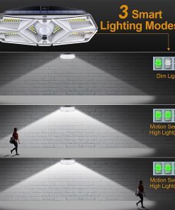 Callow Solar LED Motion Activated Wall Light