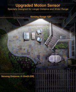 Callow Solar LED Motion Activated Wall Light