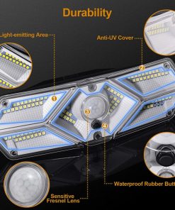 Callow Solar LED Motion Activated Wall Light