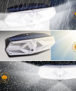 Callow Solar LED Motion Activated Wall Light