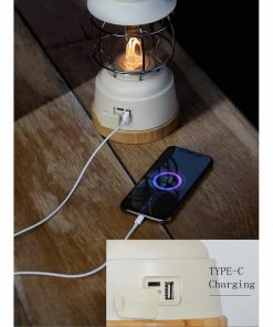 WildLand Moon Rock White 8W Portable Rechargeable LED Lantern