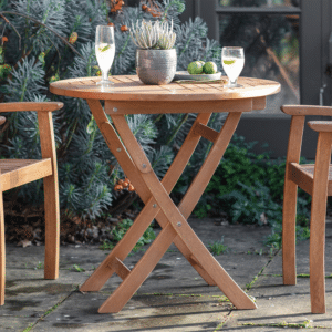 GLS Herme Outdoor Round Folding Table