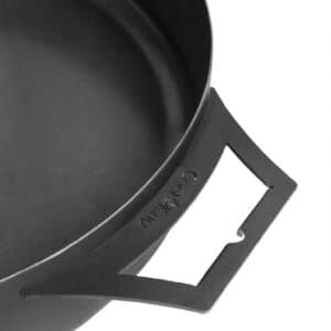 Cook King 50cm Steel Pan with long handle